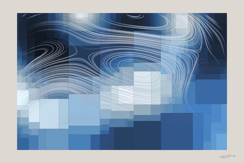 Clarity — mathematical art print from the COMPREHENDING series by Geometry of Feeling